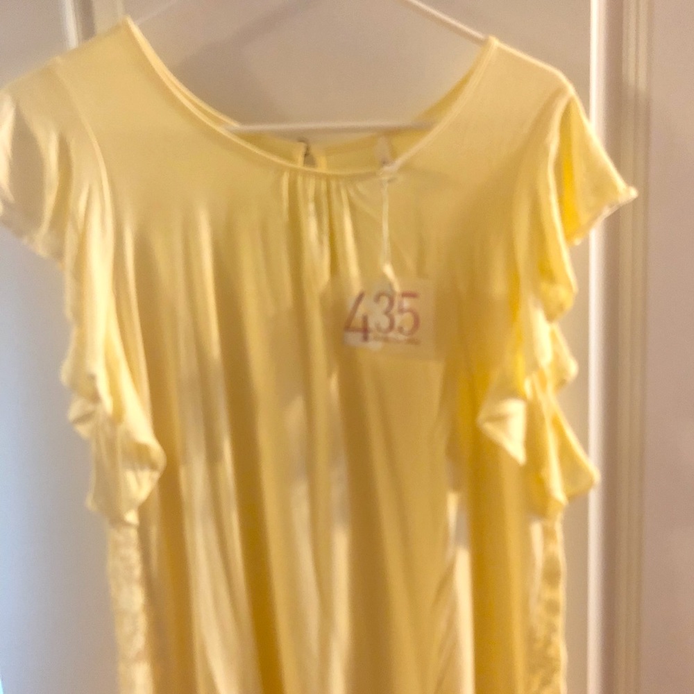 435 Matilda Jane top, Size 16 (Women’s S), yellow